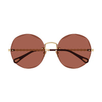 CH0254S Gold metal Sunglasses - Shiny Gold