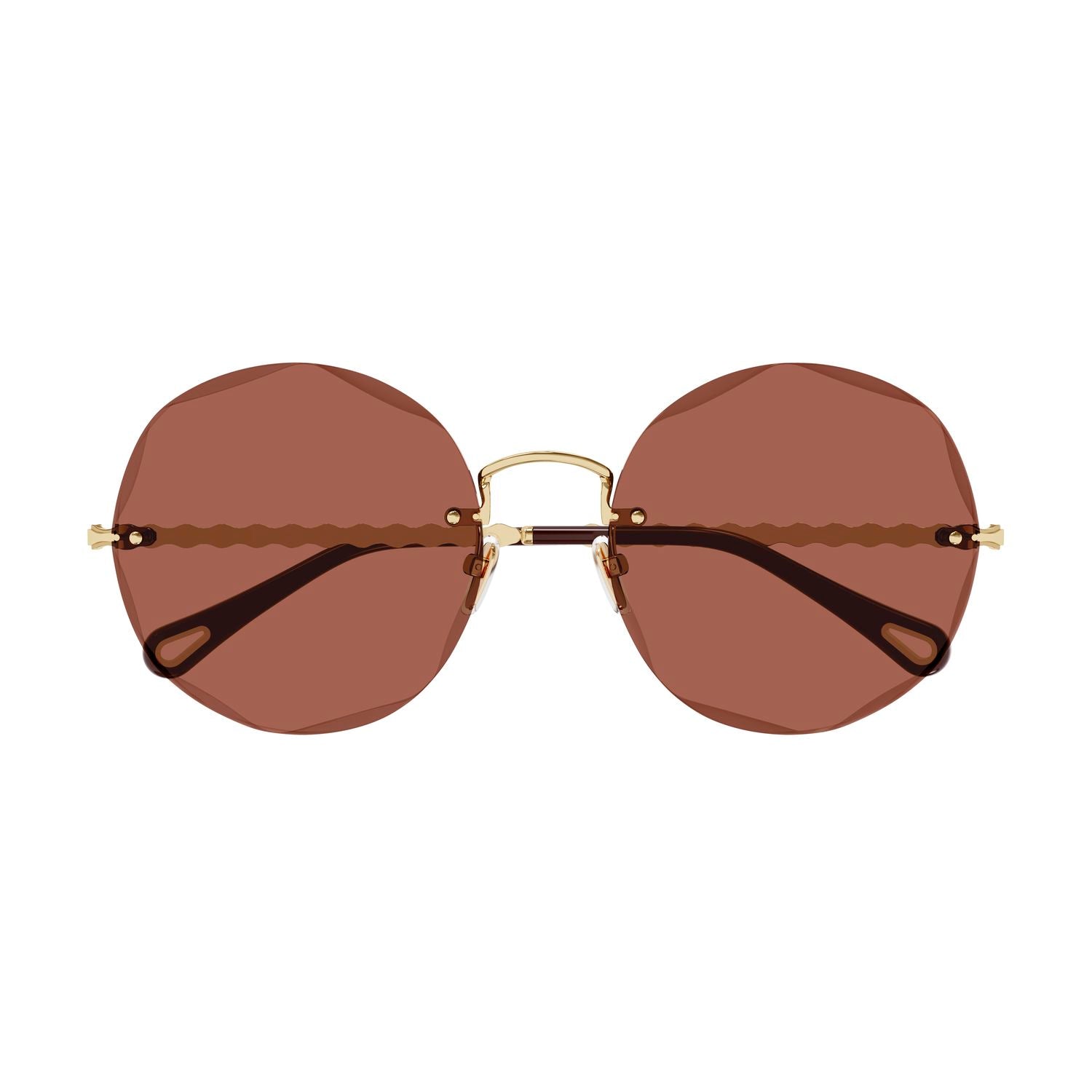 CH0254S Gold metal Sunglasses - Shiny Gold