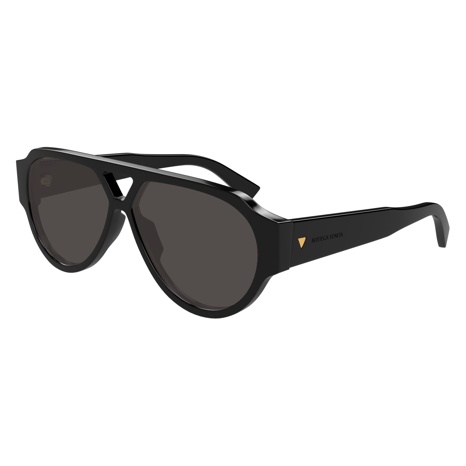 BV1318S Black recycled acetate Sunglasses - Shiny Black