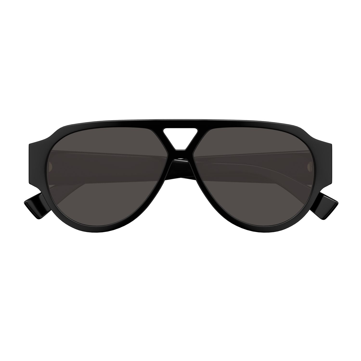 BV1318S Black recycled acetate Sunglasses - Shiny Black