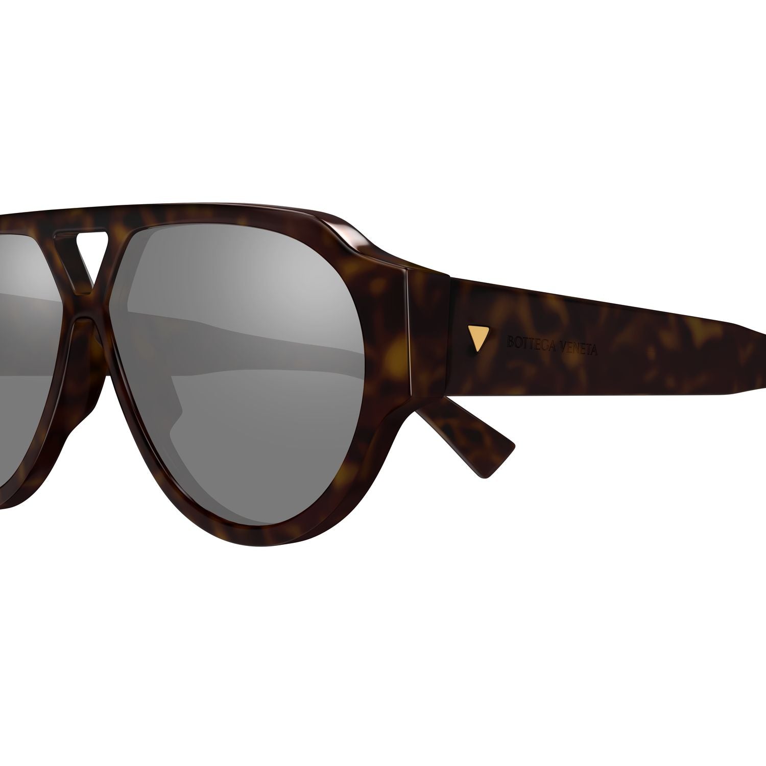 BV1318S Havana recycled acetate Sunglasses - Shiny Havana