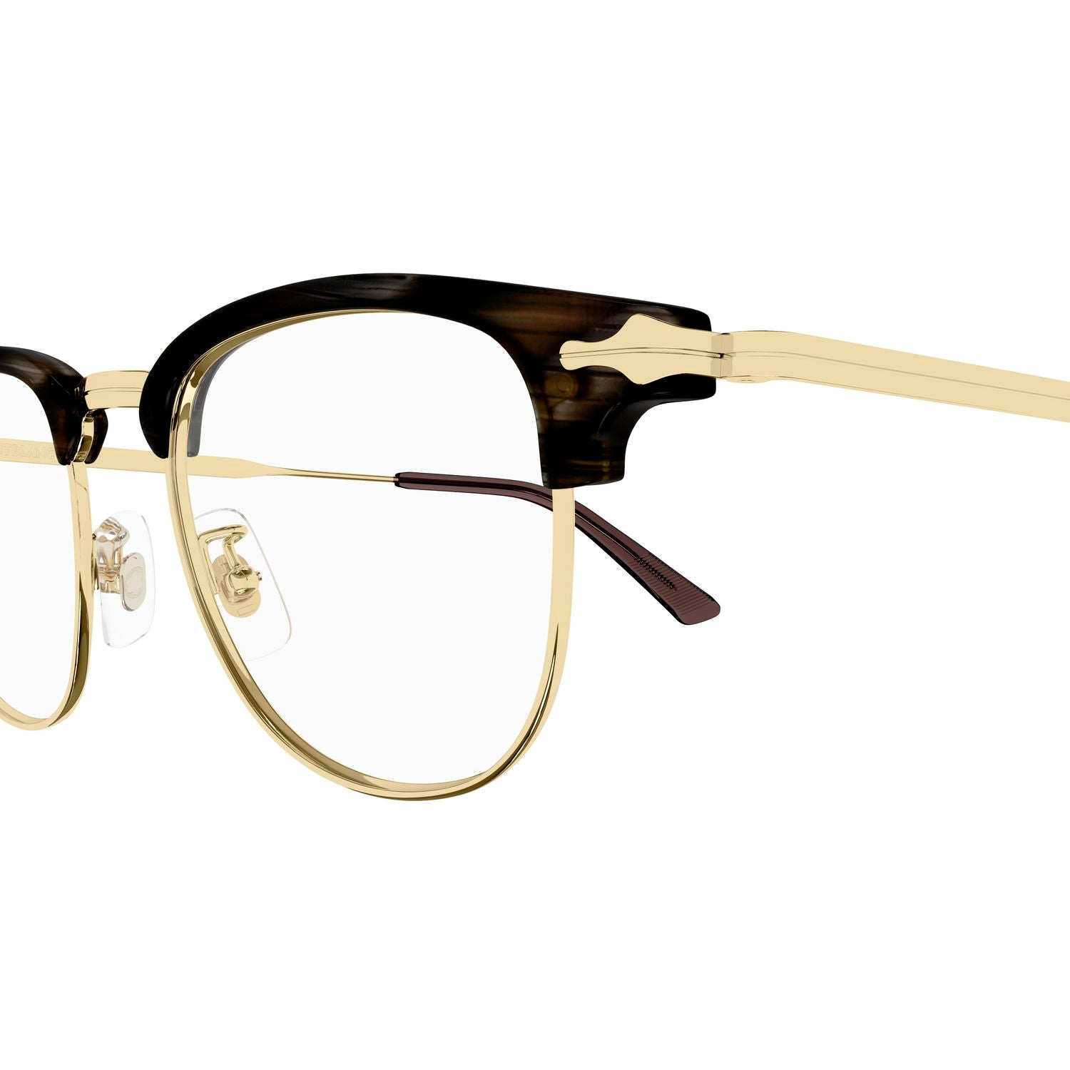 MB0364O Brown metal Optical Frames - Shiny Brown