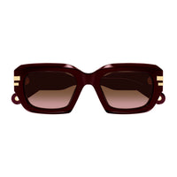 CH0256S Red recycled acetate Sunglasses - Shiny Red