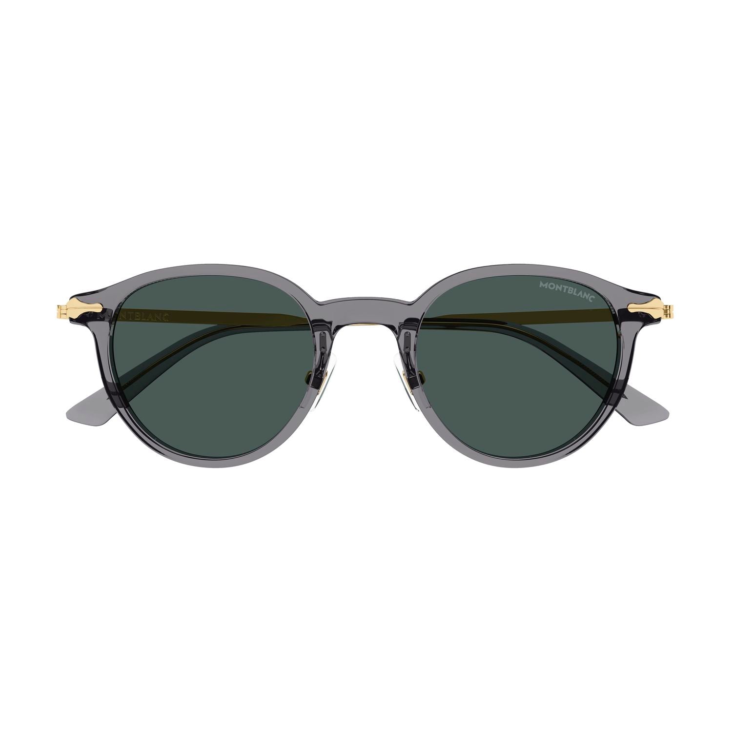 MB0362S Grey recycled acetate Sunglasses - Shiny Transparent Grey