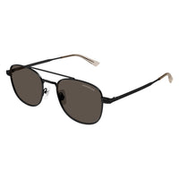 MB0363S Black metal Sunglasses - Semimatte Black