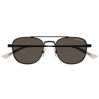MB0363S Black metal Sunglasses - Semimatte Black