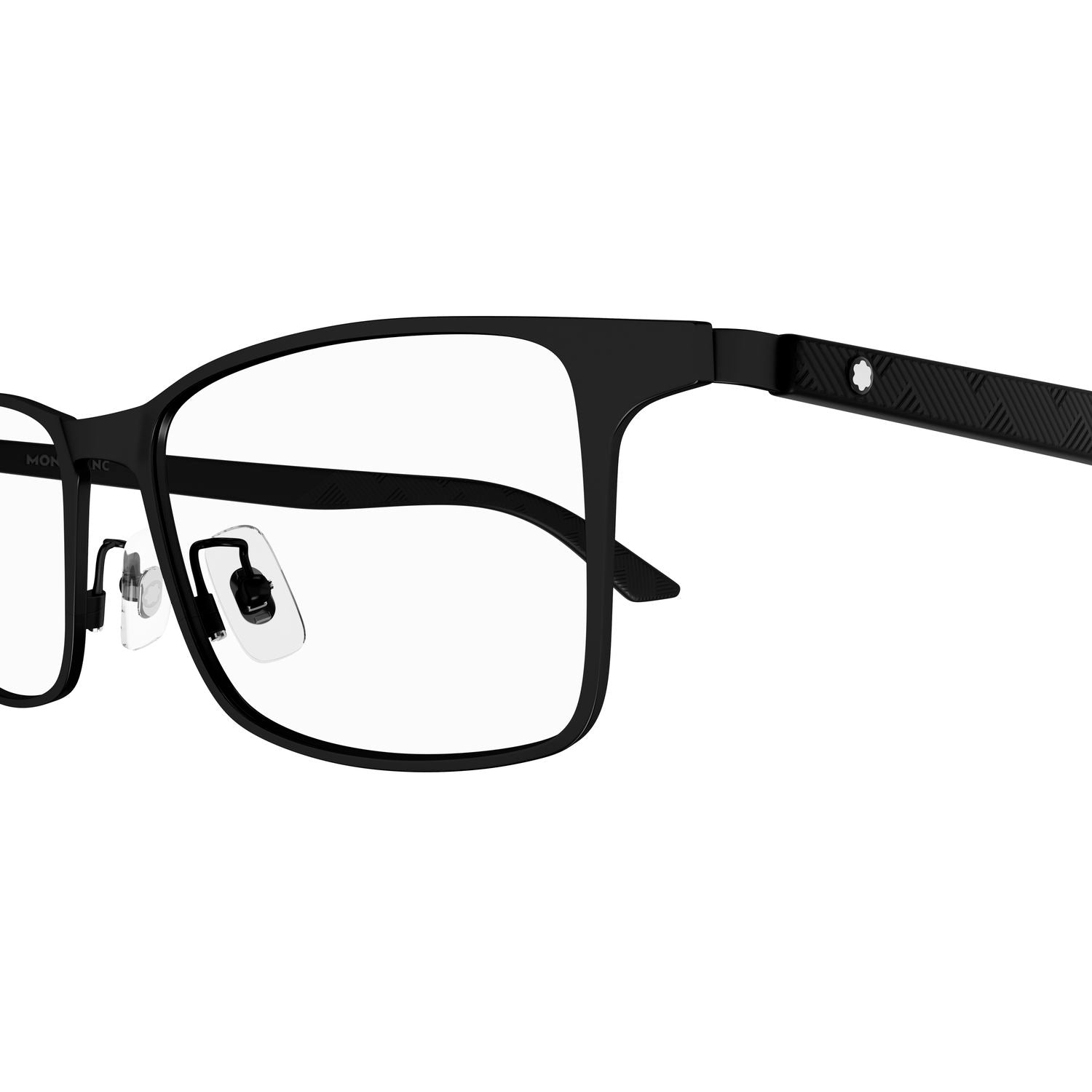 MB0361O Black metal Optical Frames - Semimatte Black