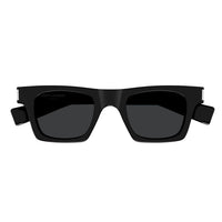 SL 719 Black recycled acetate Sunglasses - Shiny Black