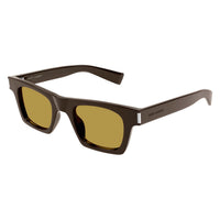 SL 719 Brown recycled acetate Sunglasses - Shiny Brown