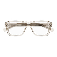SL 710 Opt Beige recycled acetate Optical Frames - Shiny Transparent Beige