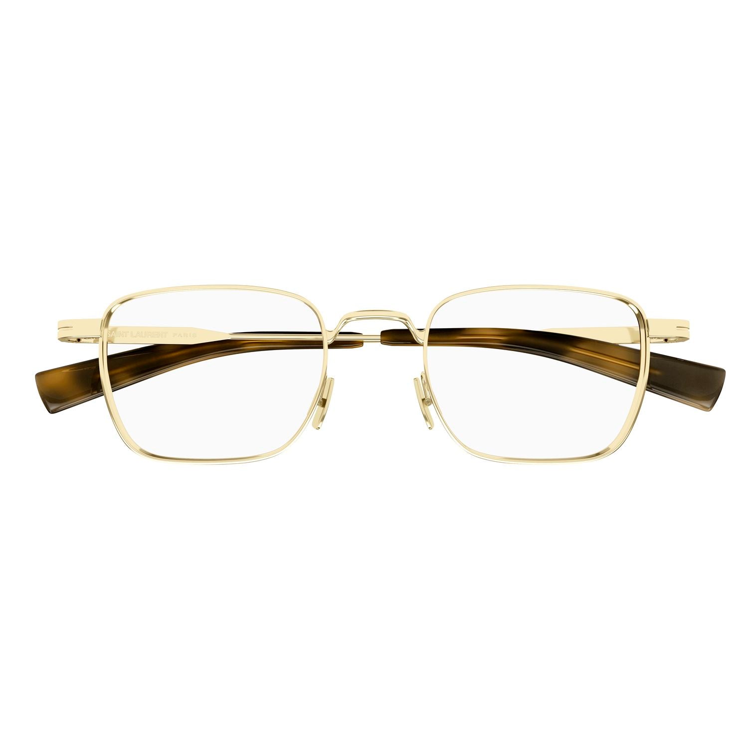 SL 729 Gold metal Optical Frames - Shiny Gold