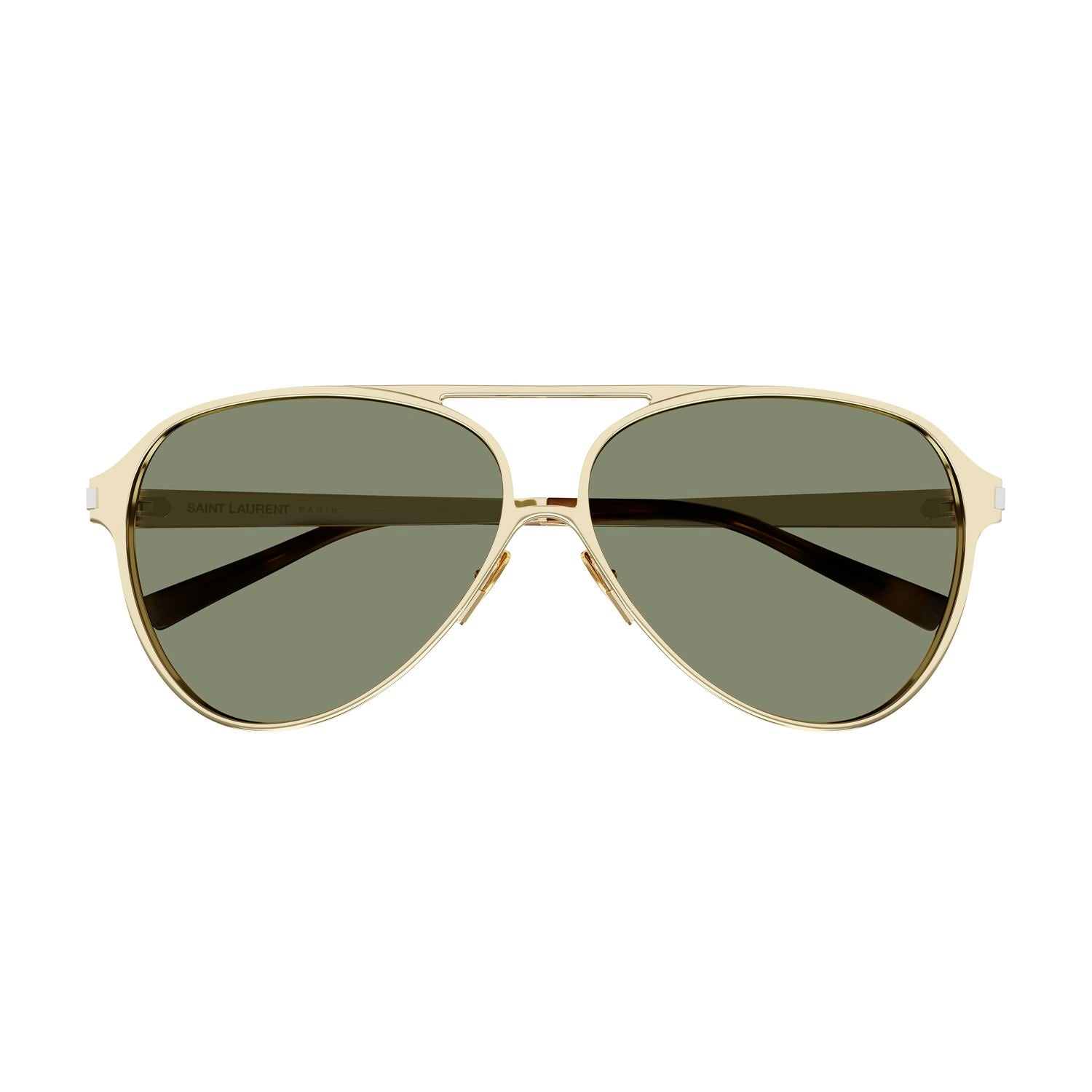 SL 734 Gold metal Sunglasses - Shiny Gold