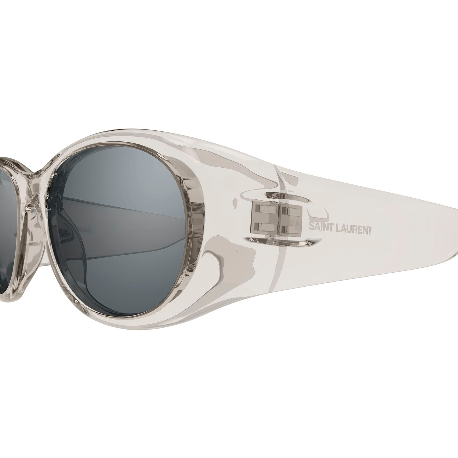 SL 736 Beige bio injection Sunglasses - Shiny Transparent Beige