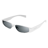 SL 739 Silver metal Sunglasses - Shiny Silver