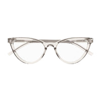 SL M138 Beige recycled acetate Optical Frames - Shiny Transparent Beige