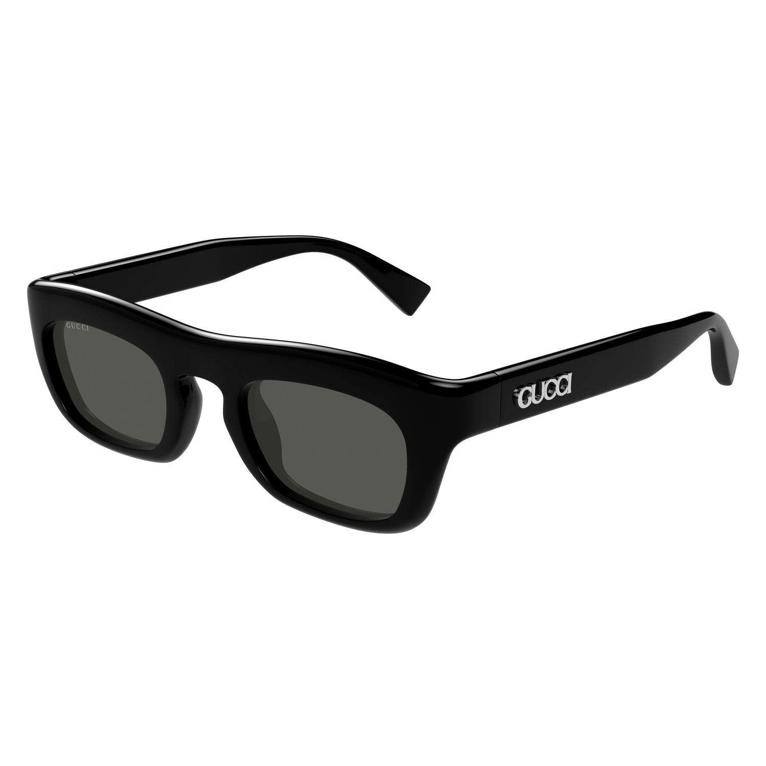 GG1777S Black recycled acetate Sunglasses - Shiny Black