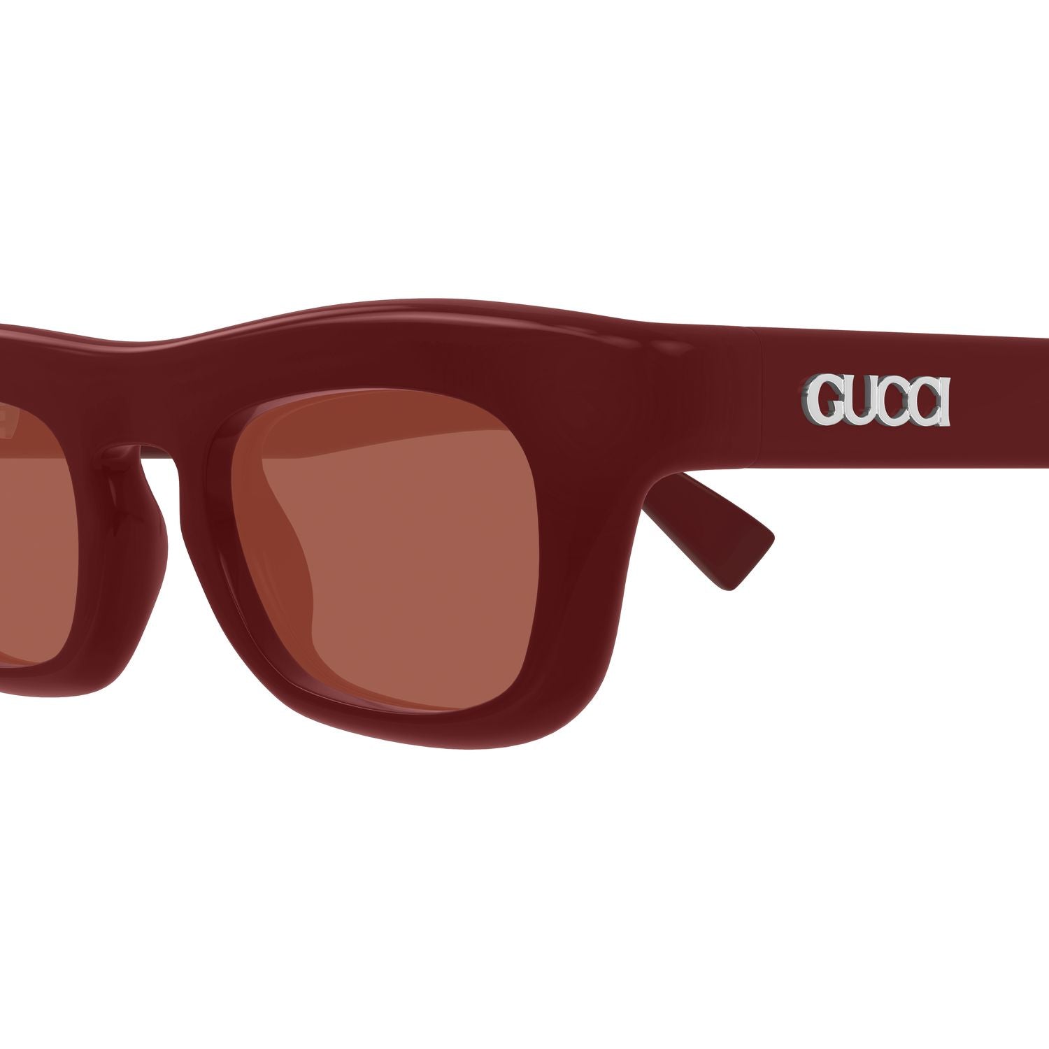 GG1777S Burgundy recycled acetate Sunglasses - Shiny Burgundy
