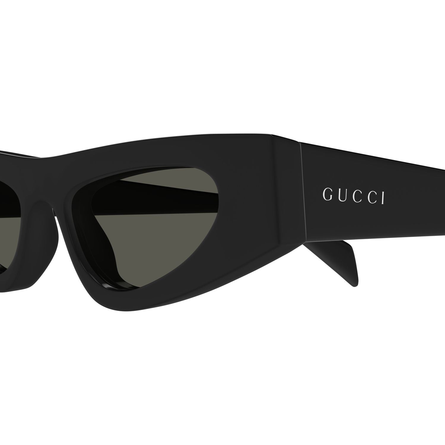 GG1779S Black recycled acetate Sunglasses - Shiny Black
