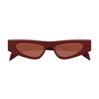 GG1779S Burgundy recycled acetate Sunglasses - Shiny Burgundy