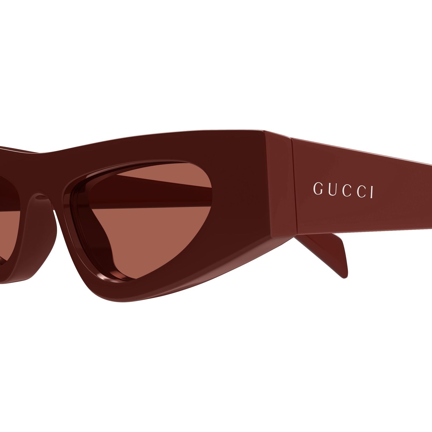 GG1779S Burgundy recycled acetate Sunglasses - Shiny Burgundy