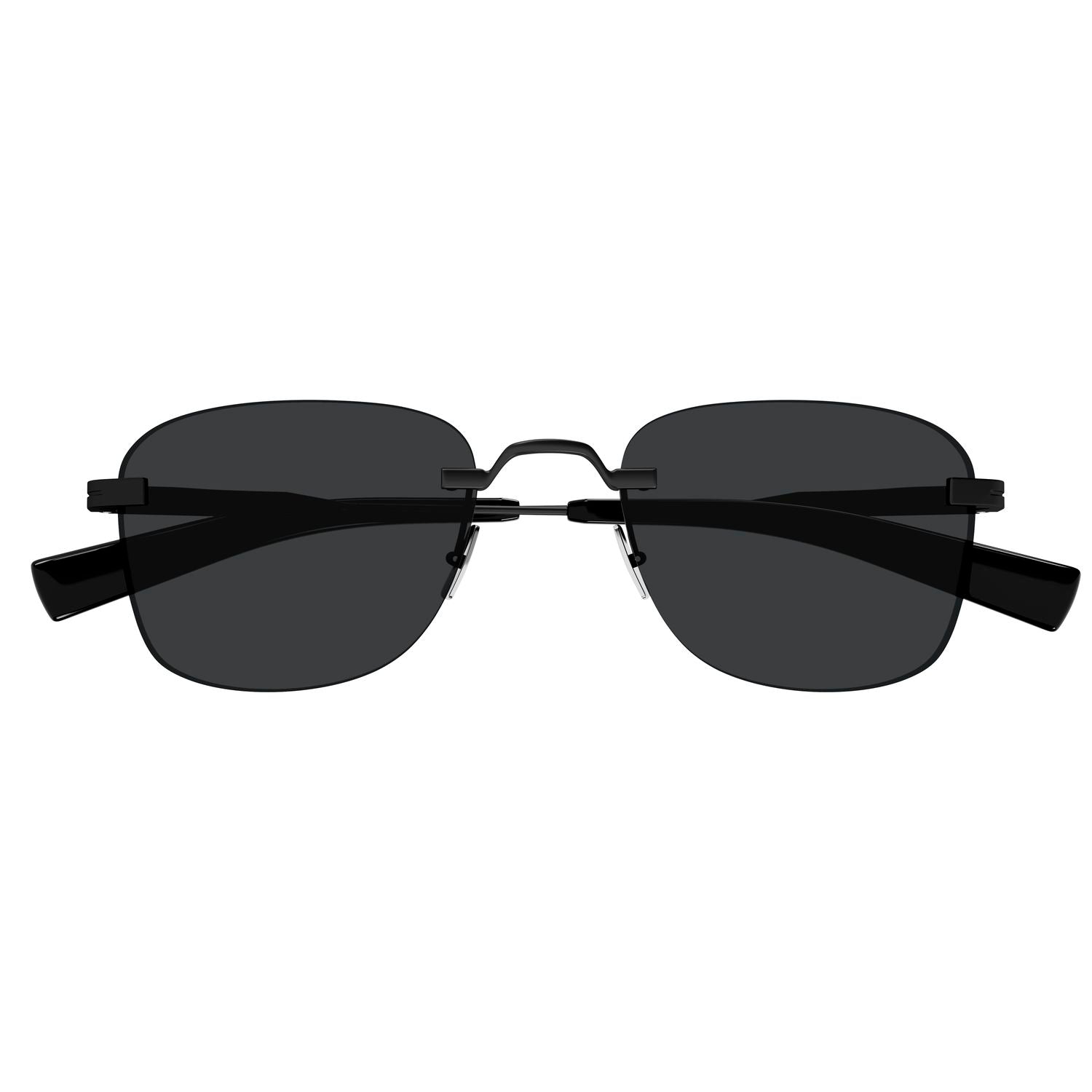SL 744 Sun Black metal Sunglasses - Semimatte Black