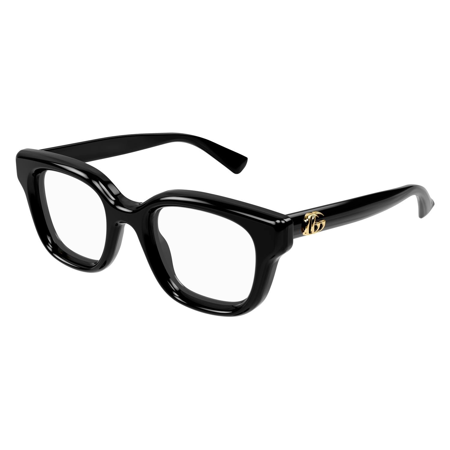 GG1831O Black injection Optical Frames - Shiny Black