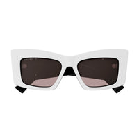 GG1842S White recycled acetate Sunglasses - Shiny White