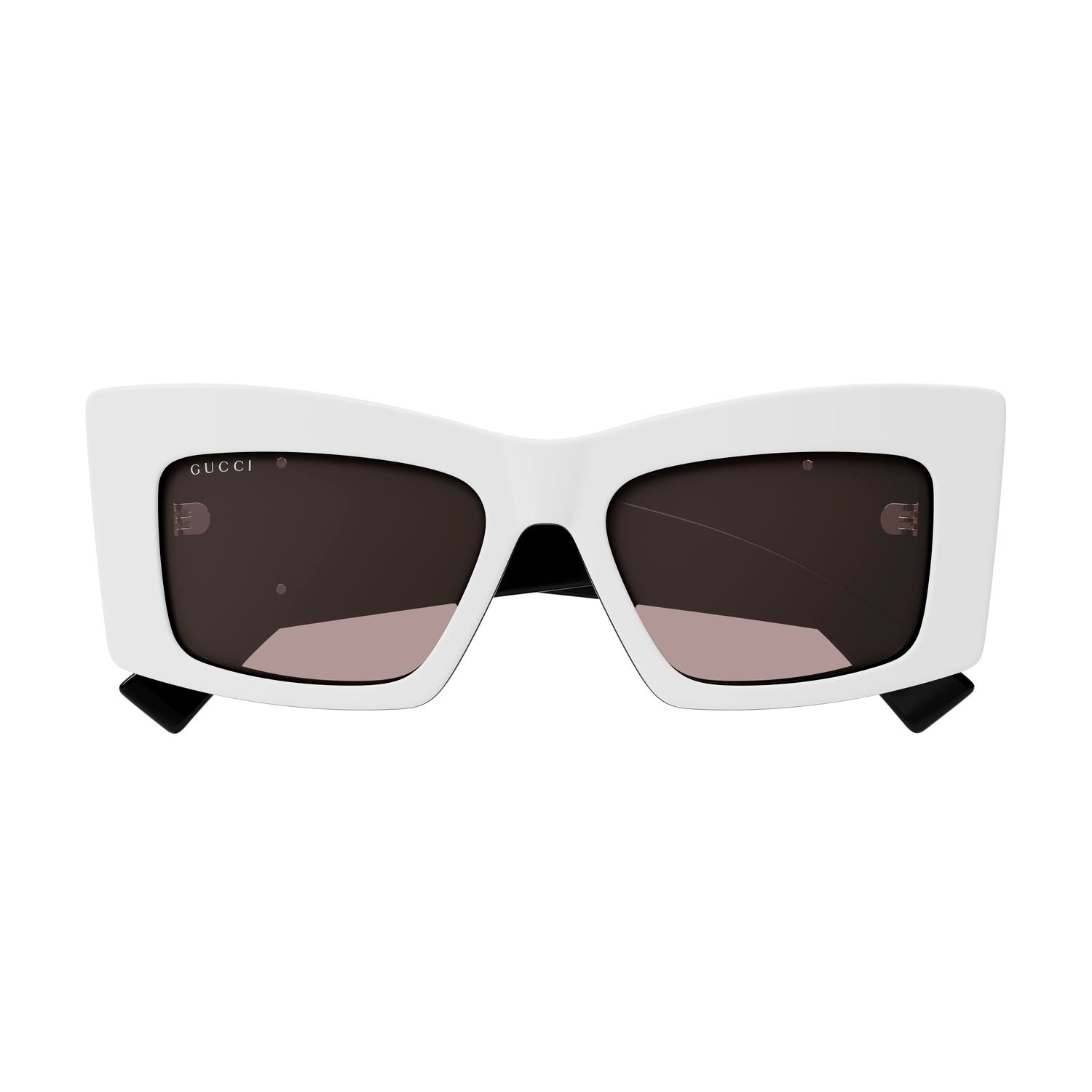 GG1842S White recycled acetate Sunglasses - Shiny White