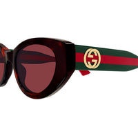 GG1862S Havana recycled acetate Sunglasses - Shiny Havana