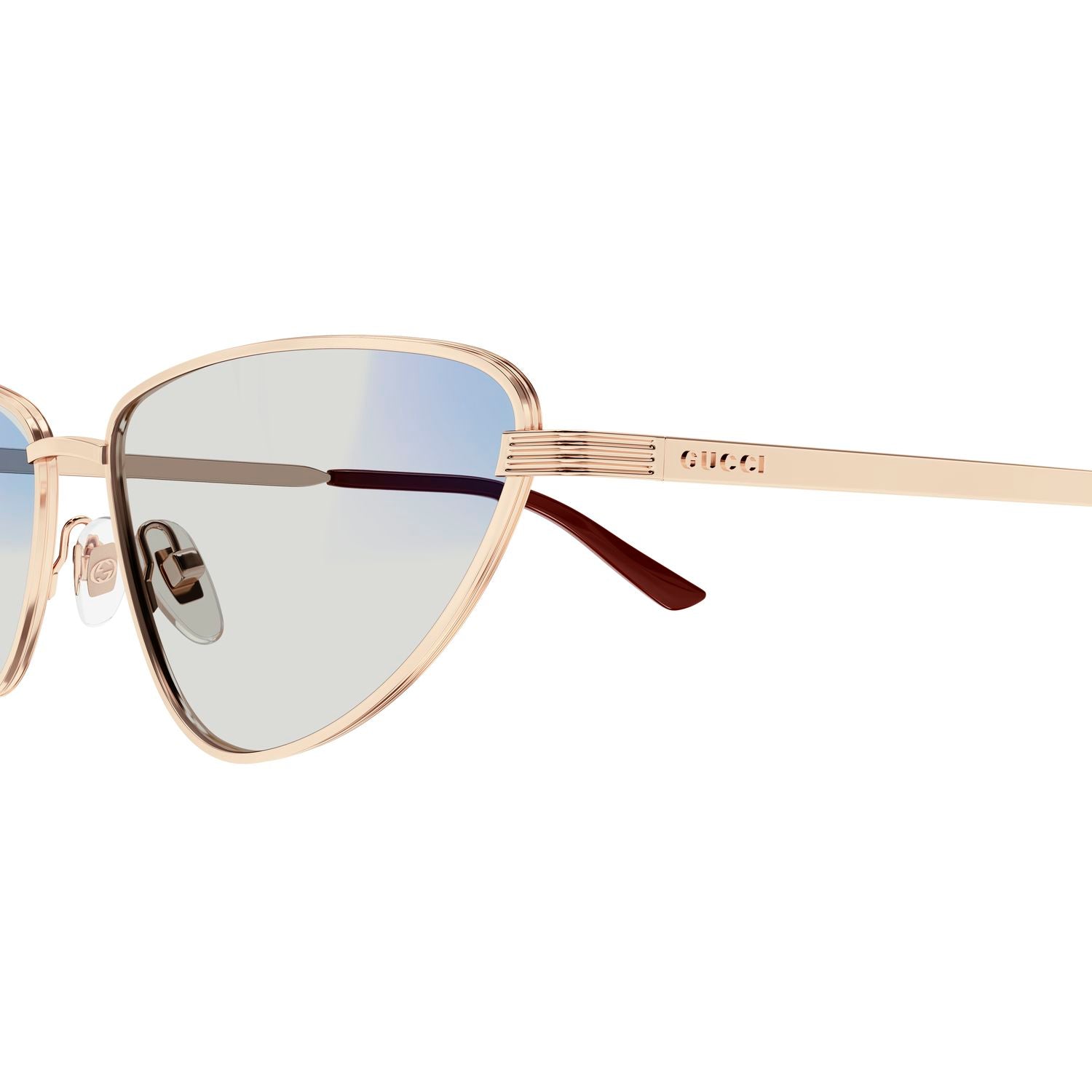 GG1879S Gold metal Sunglasses - Shiny Gold