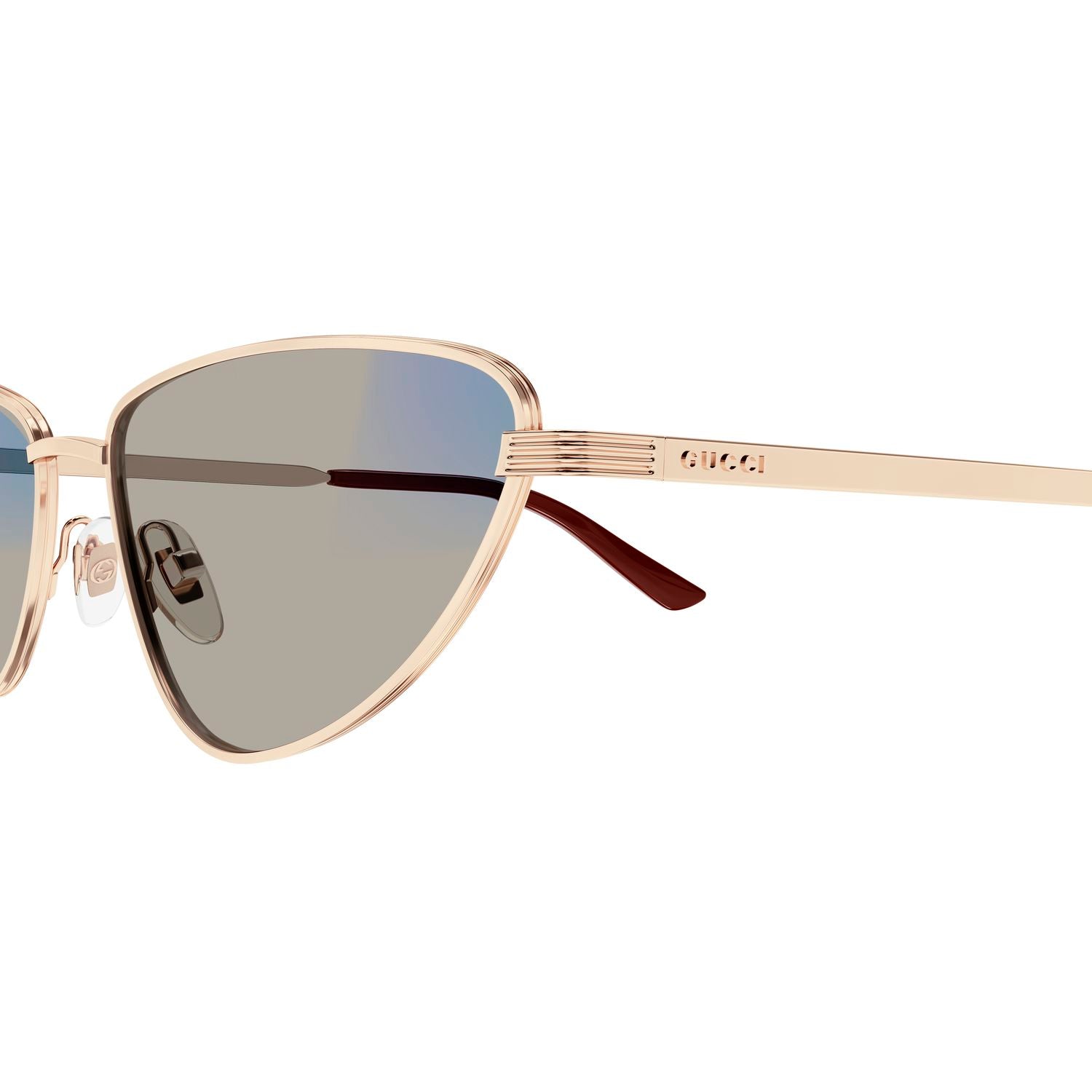 GG1879S Gold metal Sunglasses - Shiny Gold