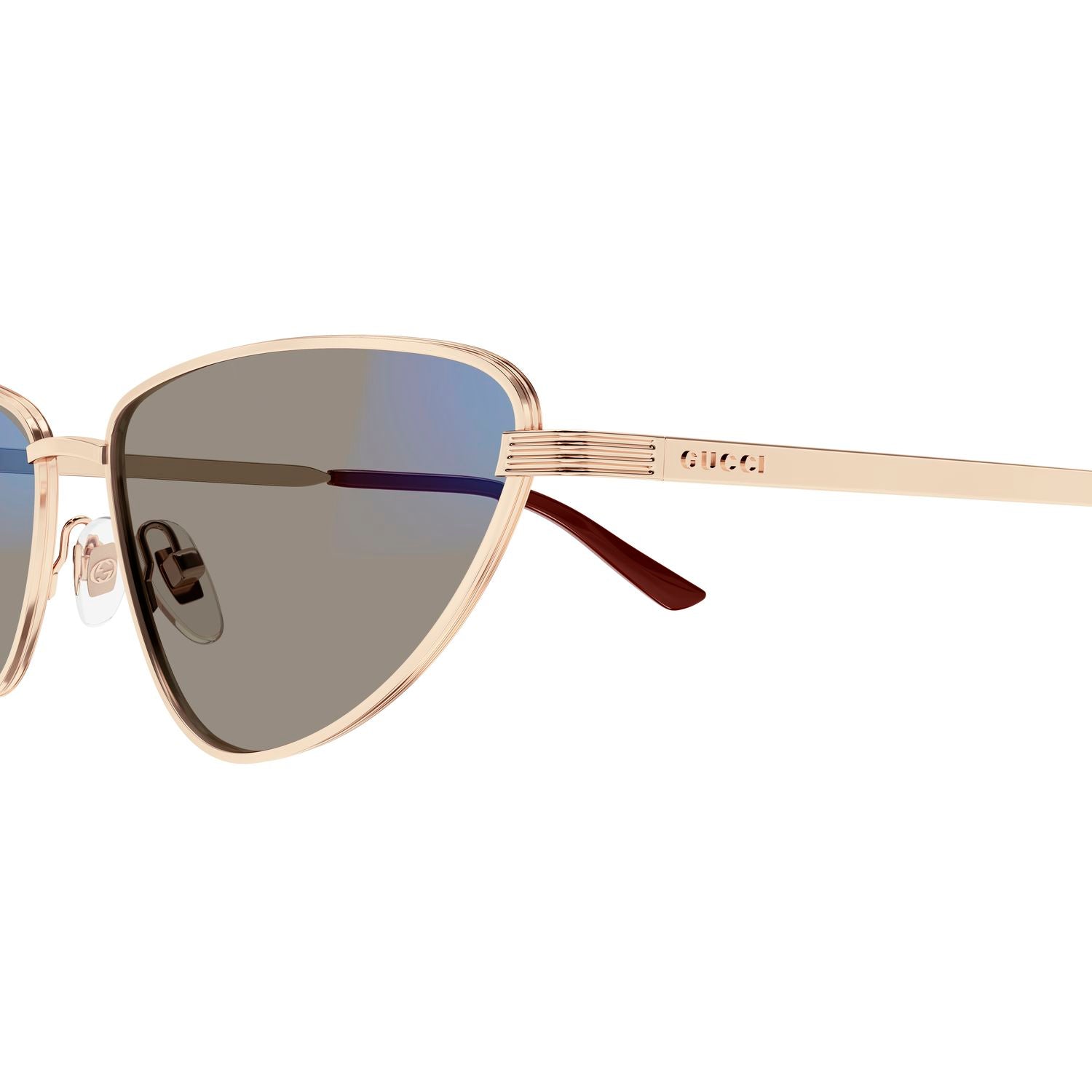 GG1879S Gold metal Sunglasses - Shiny Gold