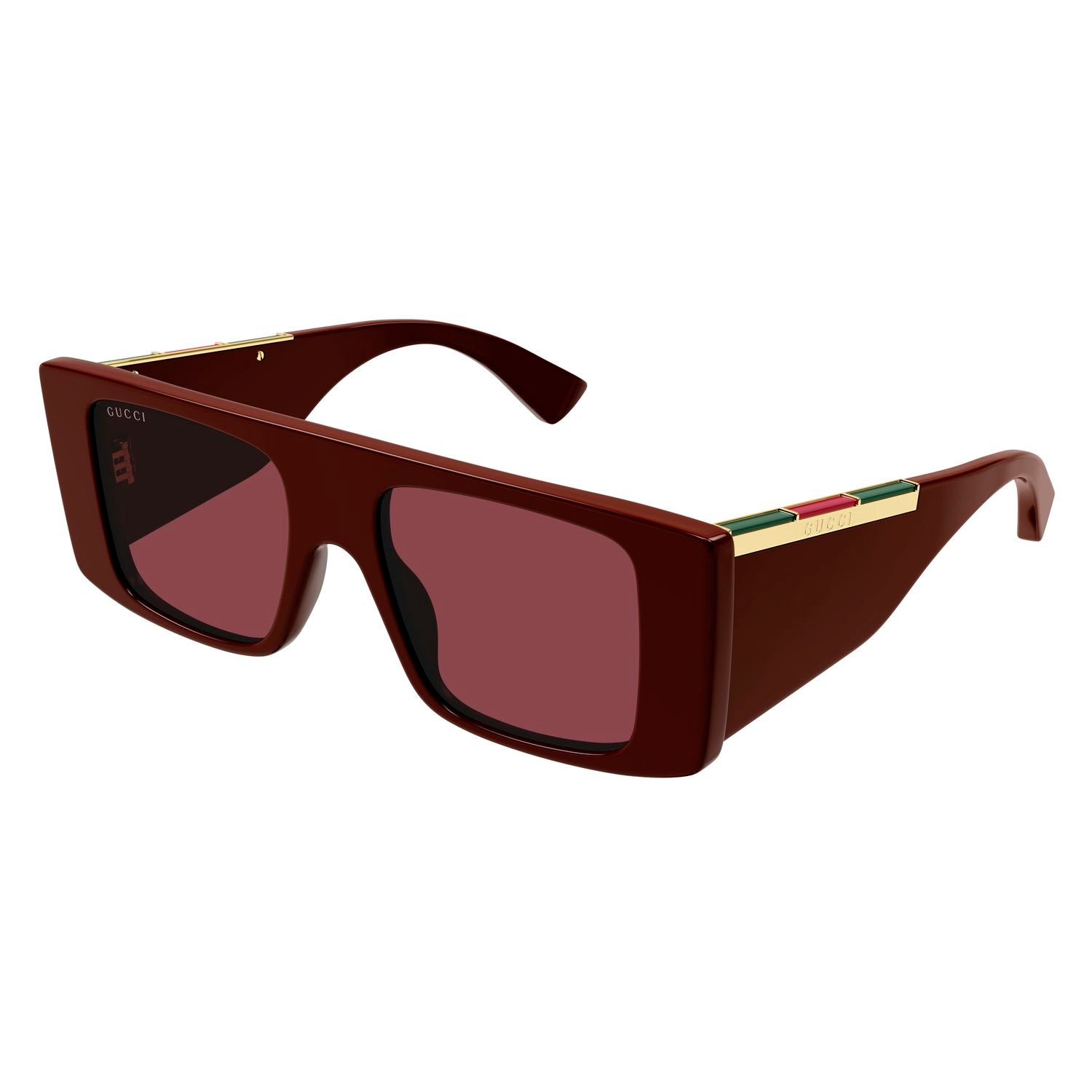 GG1888S Burgundy recycled acetate Sunglasses - Shiny Burgundy