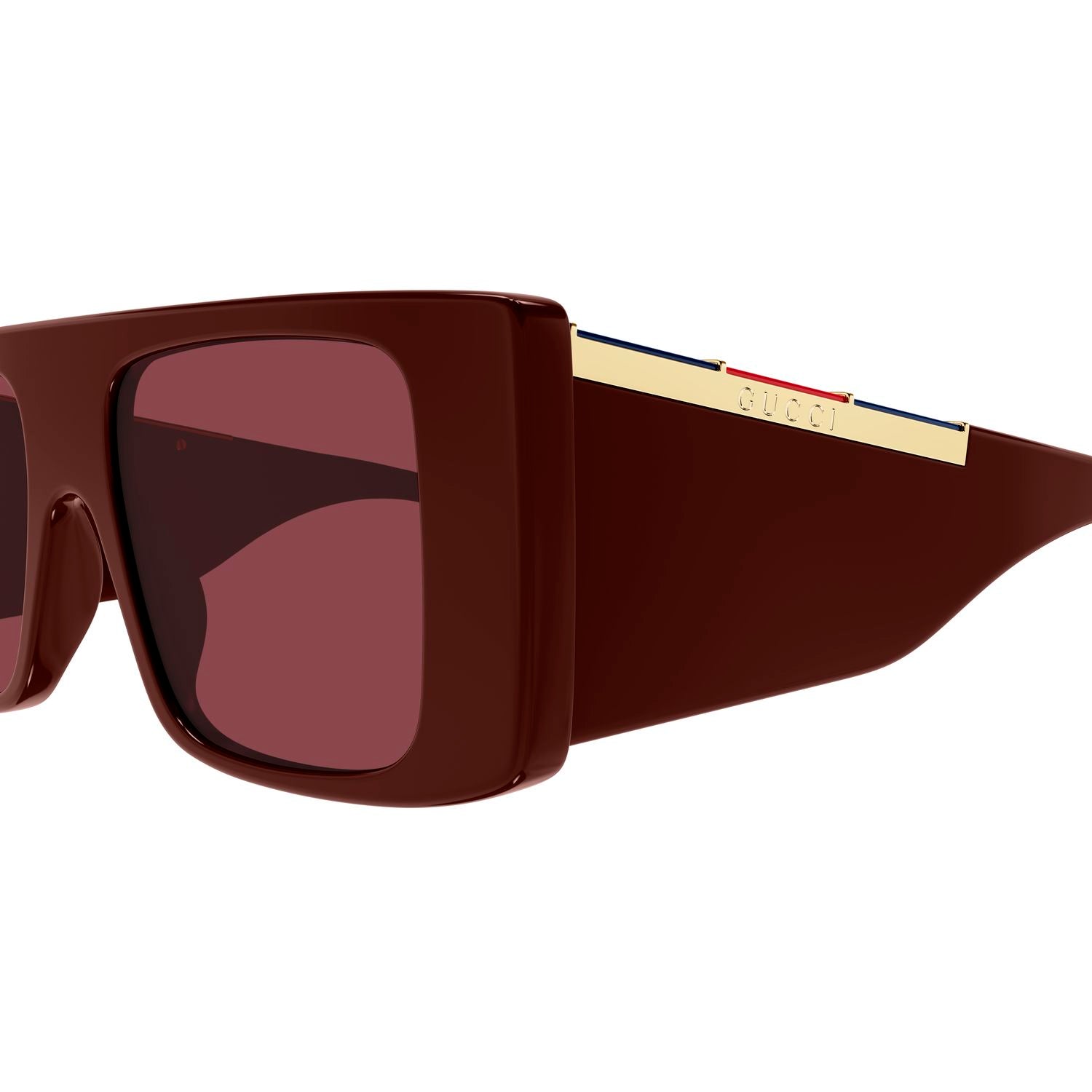 GG1888S Burgundy recycled acetate Sunglasses - Shiny Burgundy