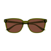 GG1896SK Green recycled acetate Sunglasses - Shiny Transparent Green