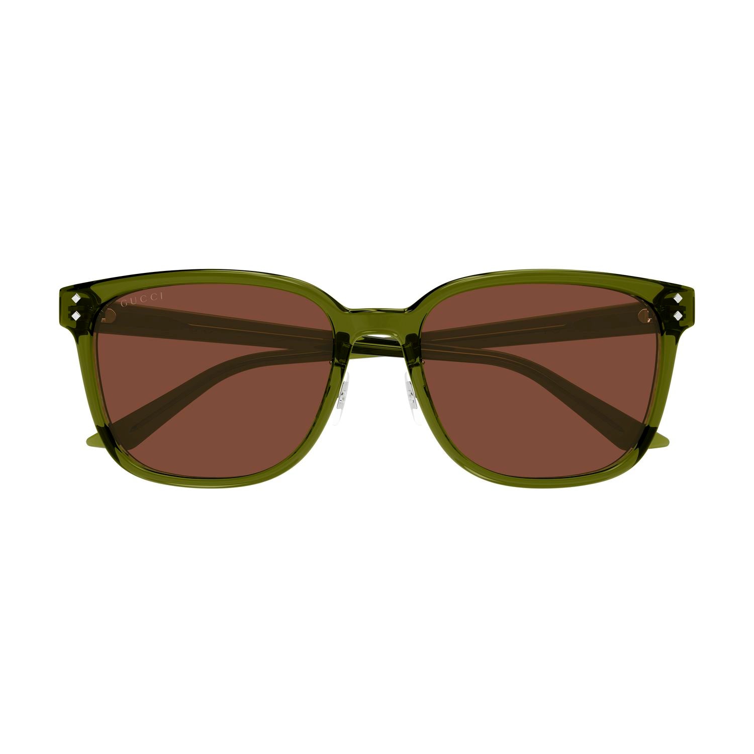 GG1896SK Green recycled acetate Sunglasses - Shiny Transparent Green