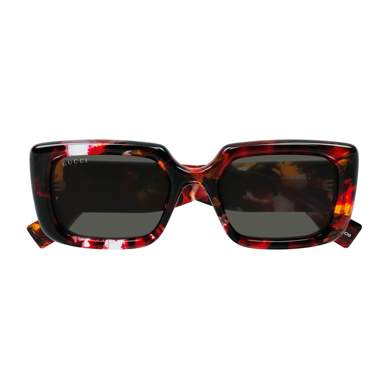 GG1906S Burgundy recycled acetate Sunglasses - Shiny Burgundy