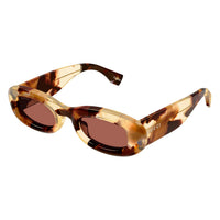 GG1907S Havana recycled acetate Sunglasses - Shiny Transparent Havana
