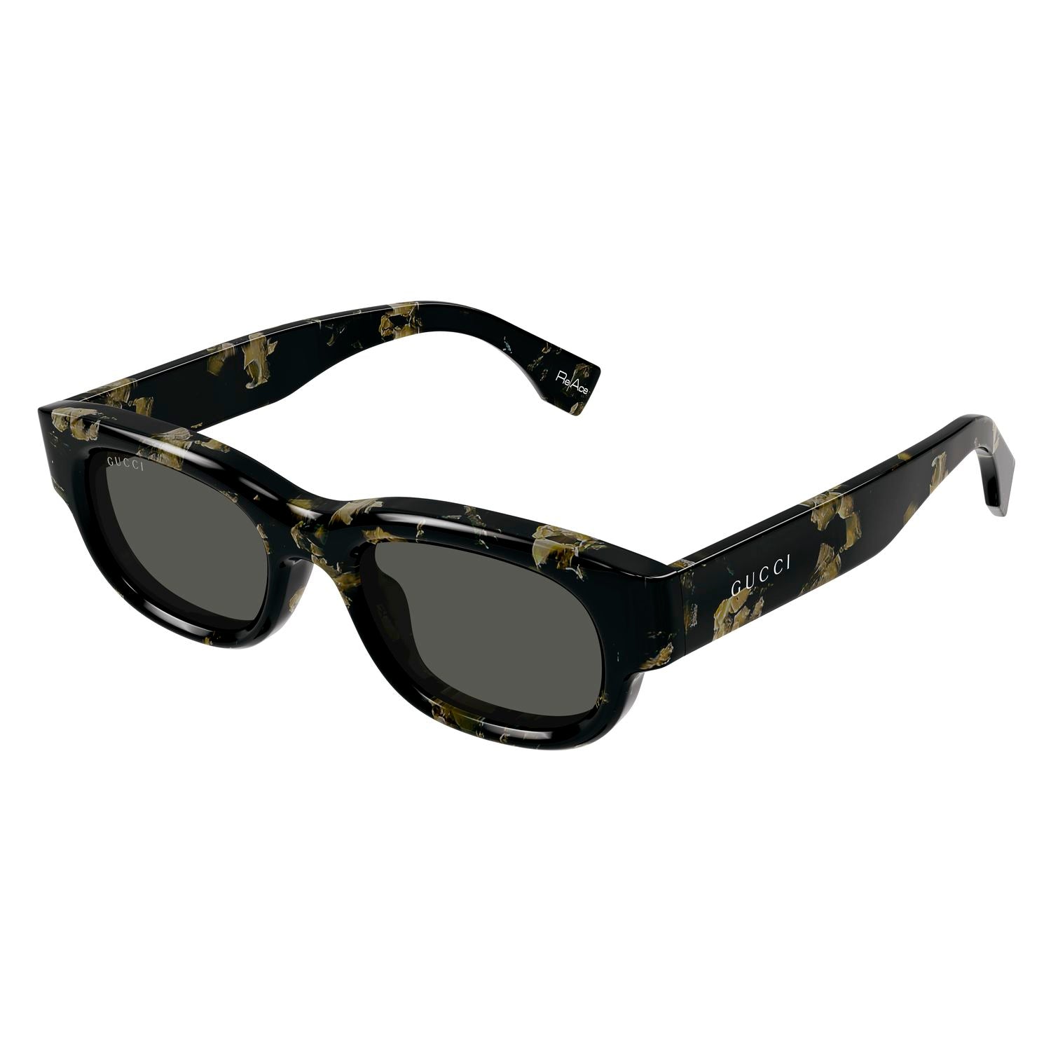 GG1910S Black recycled acetate Sunglasses - Shiny Black