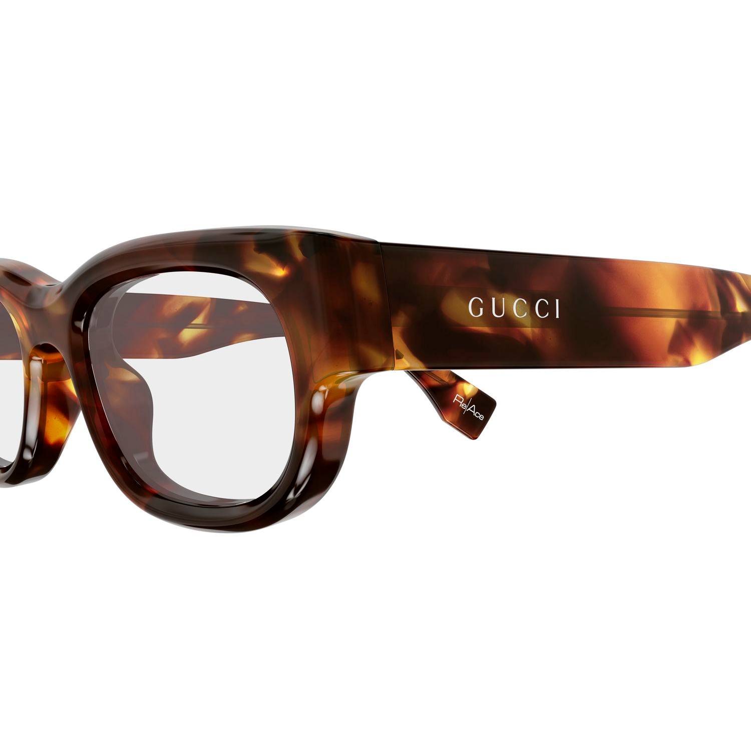 GG1910O Havana recycled acetate Optical Frames - Shiny Havana