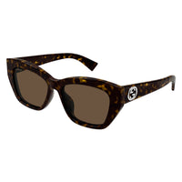 GG1844SA Havana recycled acetate Sunglasses - Shiny Havana