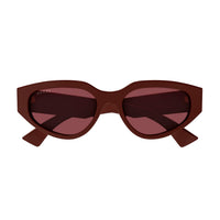 GG1845SA Burgundy recycled acetate Sunglasses - Shiny Burgundy