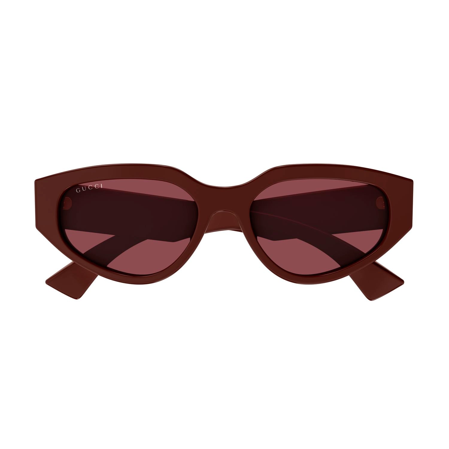 GG1845SA Burgundy recycled acetate Sunglasses - Shiny Burgundy