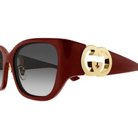 GG1912SA Burgundy injection Sunglasses - Shiny Burgundy