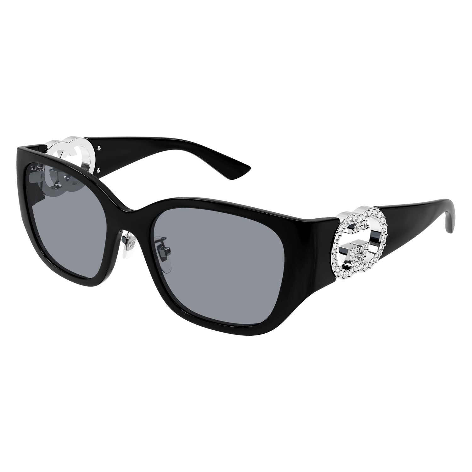 GG1912SA Black injection Sunglasses - Shiny Black