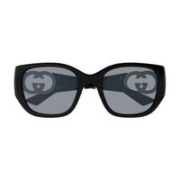 GG1912SA Black injection Sunglasses - Shiny Black