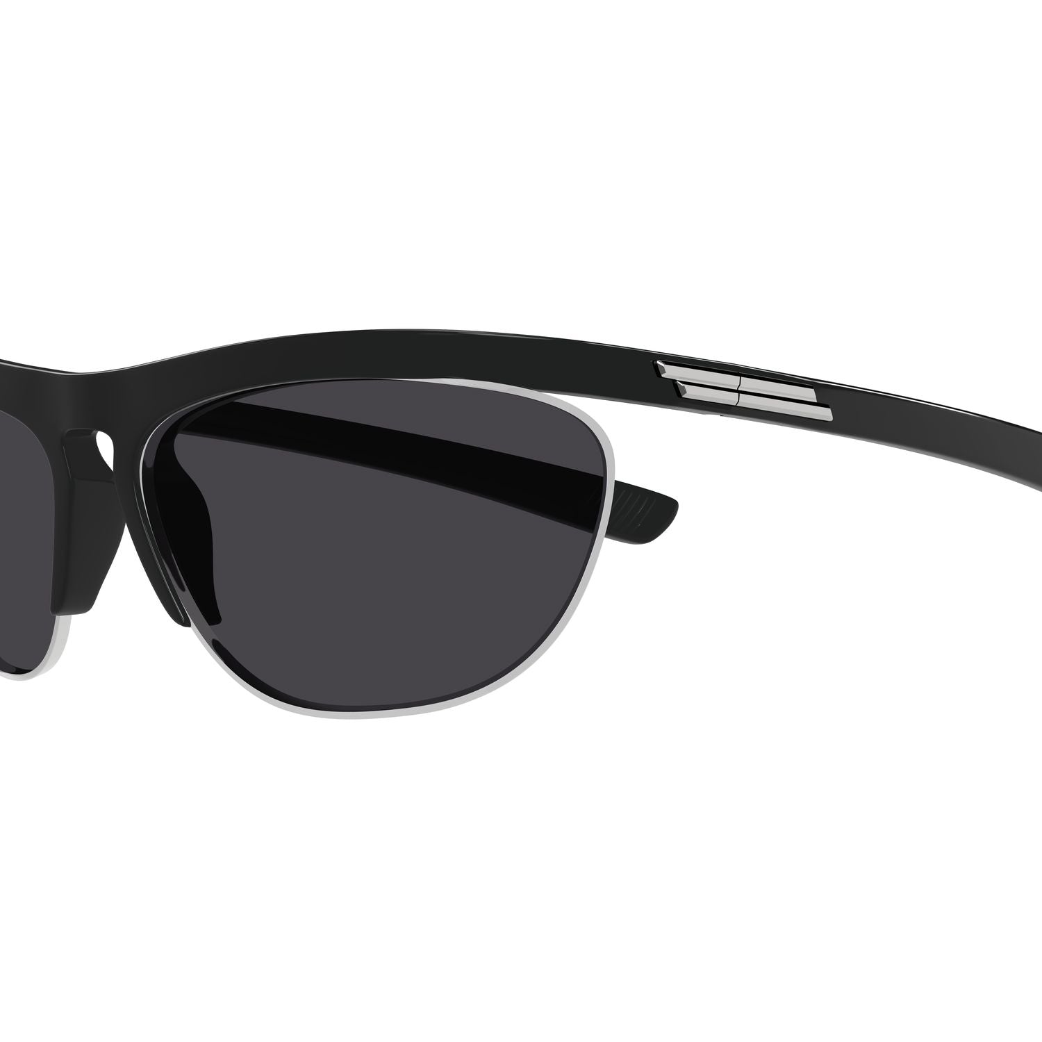 BV1348S Black injection Sunglasses - Shiny Black