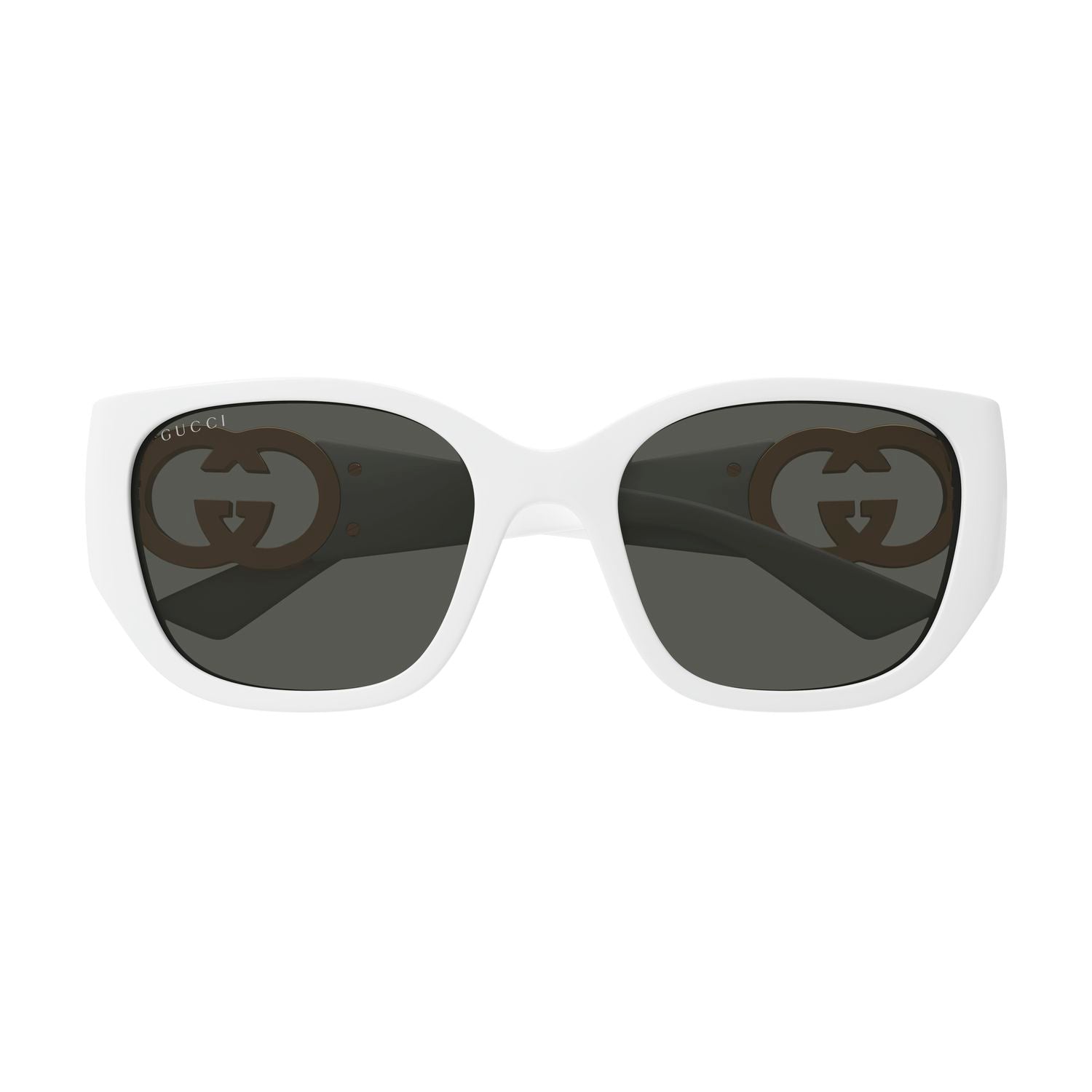 GG1911S White injection Sunglasses - Shiny White