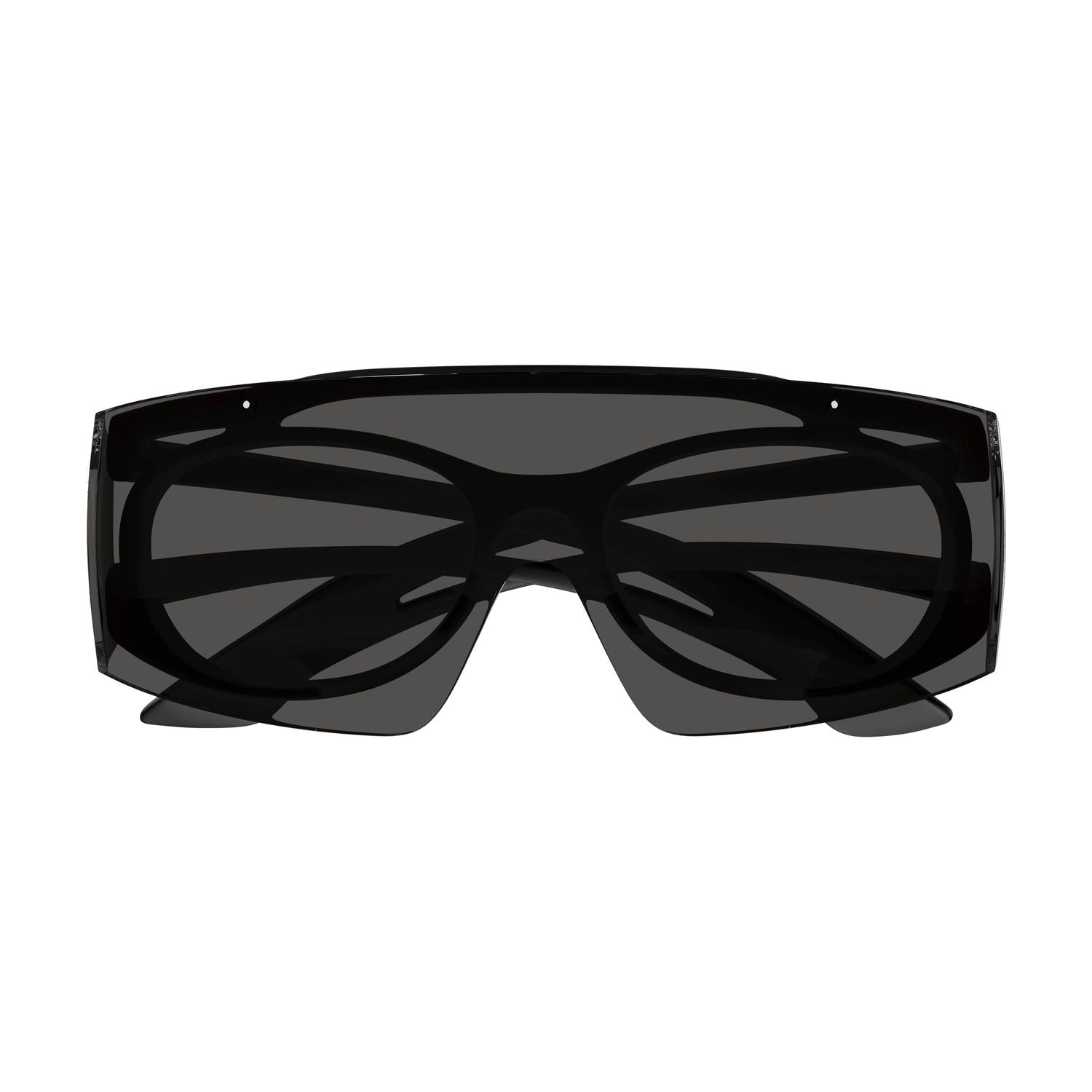 AM0489S Black bio injection Sunglasses - Matte Black