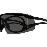 AM0489S Black bio injection Sunglasses - Matte Black